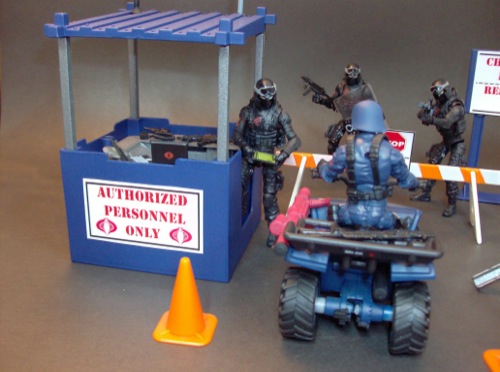 Cobra Island Security Checkpoint